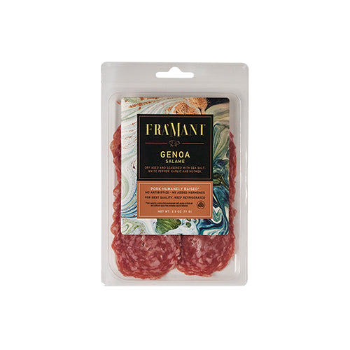 Wholesale Fra'Mani Genoa Salame Pre-Sliced 2.5oz- Bulk