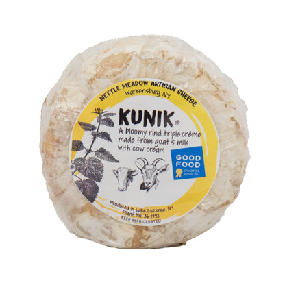 Wholesale Nettle Meadow Kunik Triple Creme Cheese 14oz- Bulk