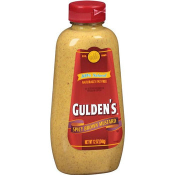 Wholesale Gulden's Mustard Guldens Squeeze Bottle 12oz- Bulk