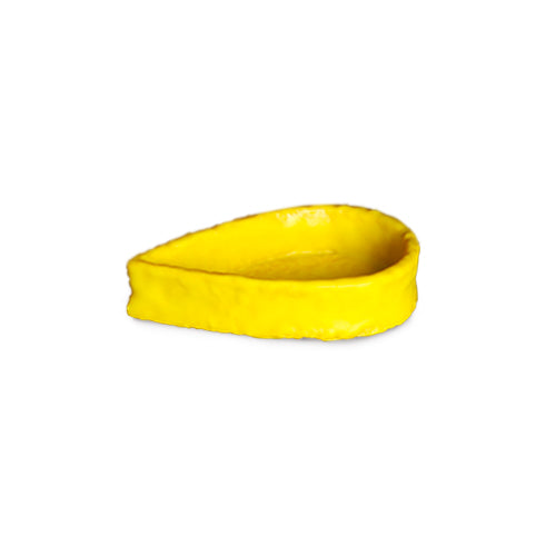 Wholesale La Rose Noire 3" Petal Lemon Fully Coated Yellow Tart Shell- Bulk