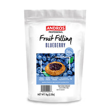 Wholesale Andros Blueberry Filling 1kg- Bulk