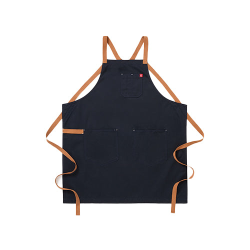 Wholesale Hedley & Bennett Midnight Blue Xback Apron- Bulk