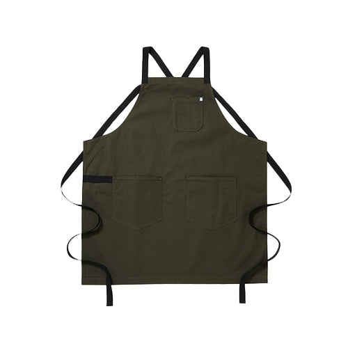 Wholesale Hedley & Bennett Olive Green Xback Apron- Bulk