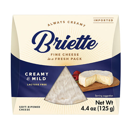 Wholesale Briette Briette Double Cream Cheese 4.4oz- Bulk