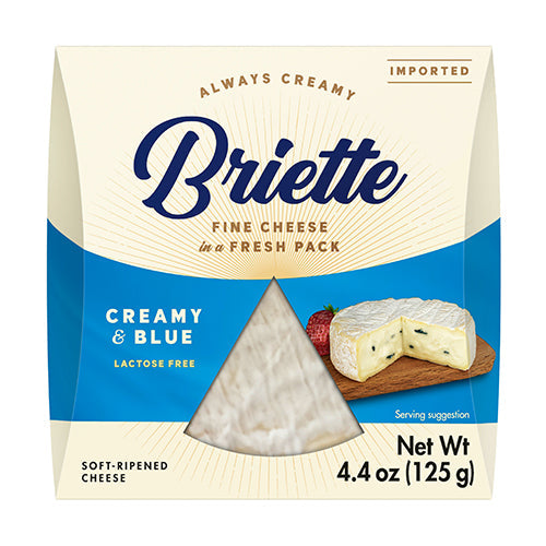 Wholesale Briette Briette Creamy & Blue 4.4oz- Bulk