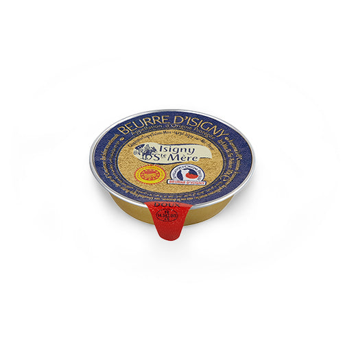 Wholesale Isigny Unsalted Butter Cups- Bulk