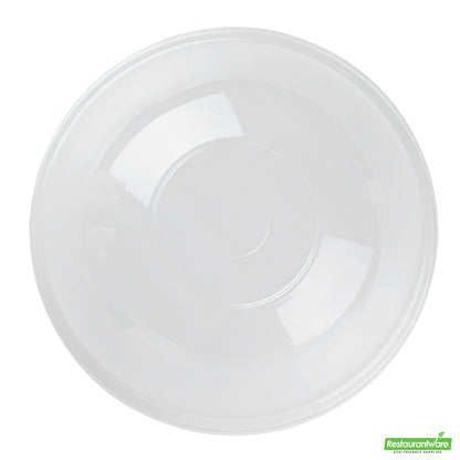 Wholesale Restaurantware Sustain Clear Pla Plastic Cold Cup Dome Lid - Fits 9, 12, 16, 20 and 22 Oz, Compostable- Bulk