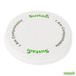 Wholesale Restaurantware Sustain White Paper Cold Cup Flat Lid - Fits 9, 12, 16, 20 and 22 oz, PLA Lining, Compostable- Bulk