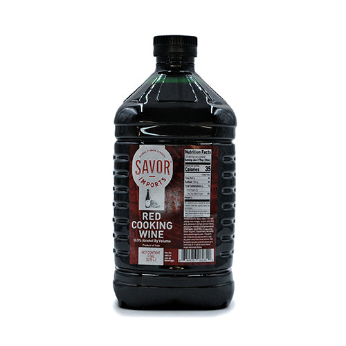 Wholesale Savor Imports Red Cooking Wine- Bulk