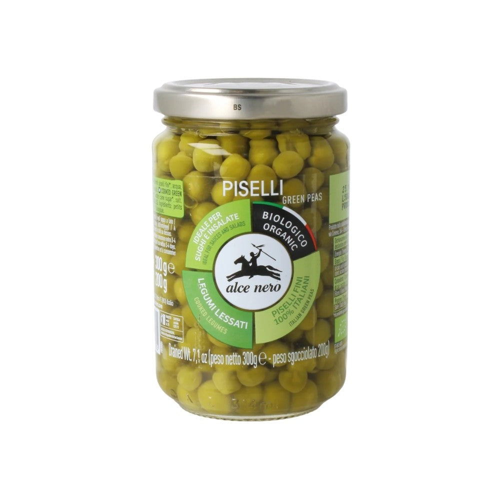 Wholesale Alce Nero Case Organic Cooked Green Peas- Bulk