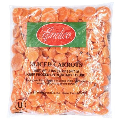Wholesale BoxNCase Case Smooth Sliced Carrots- Bulk