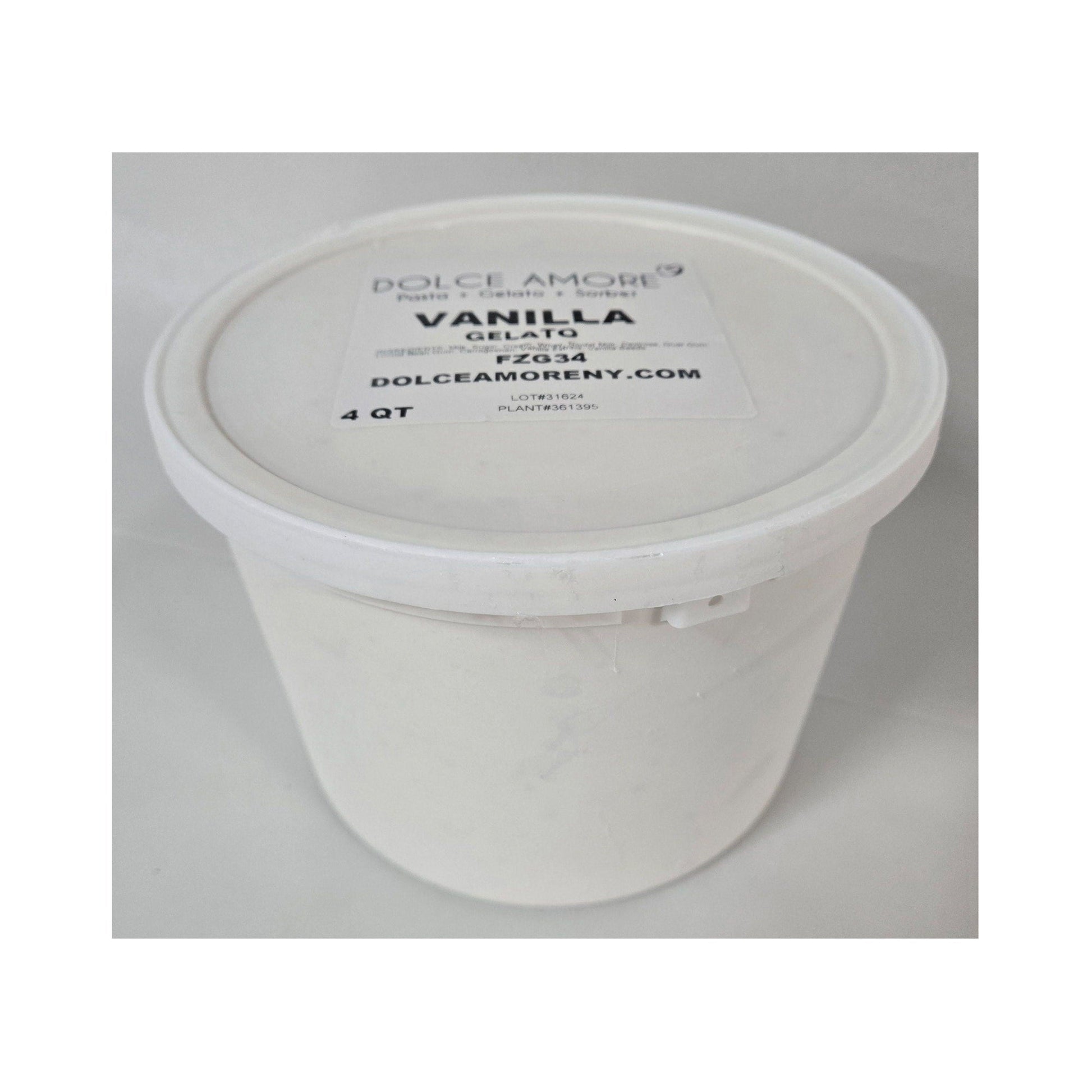 Wholesale Dolce Amore Vanilla Gelato- Bulk
