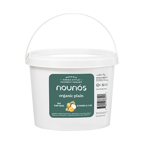 Wholesale Nounos Creamery Organic Coconut Greek Style Yogurt 10lb- Bulk