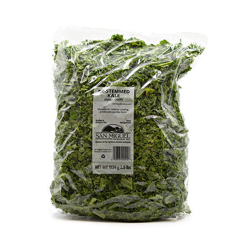 Wholesale Cutnclean Chopped Green Kale 2.5lb- Bulk