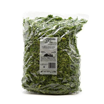 Wholesale Cutnclean Chopped Green Kale 2.5lb- Bulk