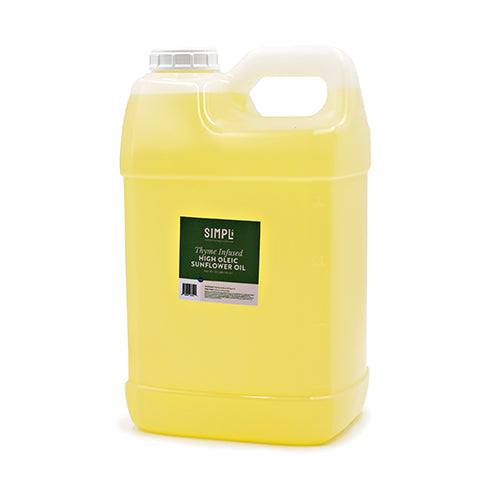 Wholesale Simpli Simpli Thyme Infused Sunflower Oil, 2/10lt Case- Bulk