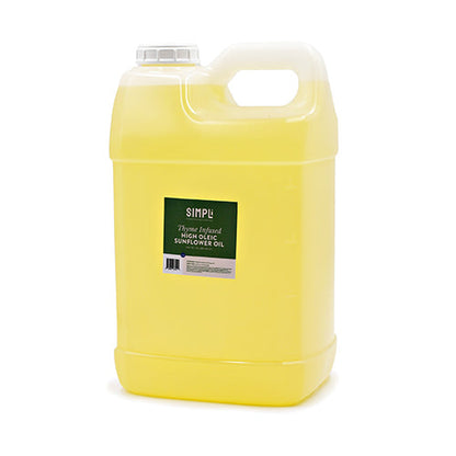 Wholesale Simpli Simpli Thyme Infused Sunflower Oil, 2/10lt Case- Bulk