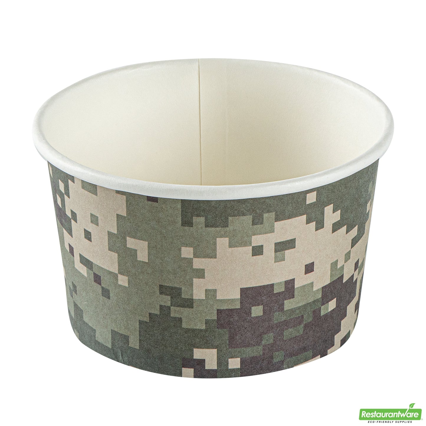 Wholesale Restaurantware 5 Oz Round Camouflage Paper To Go Cup- Bulk