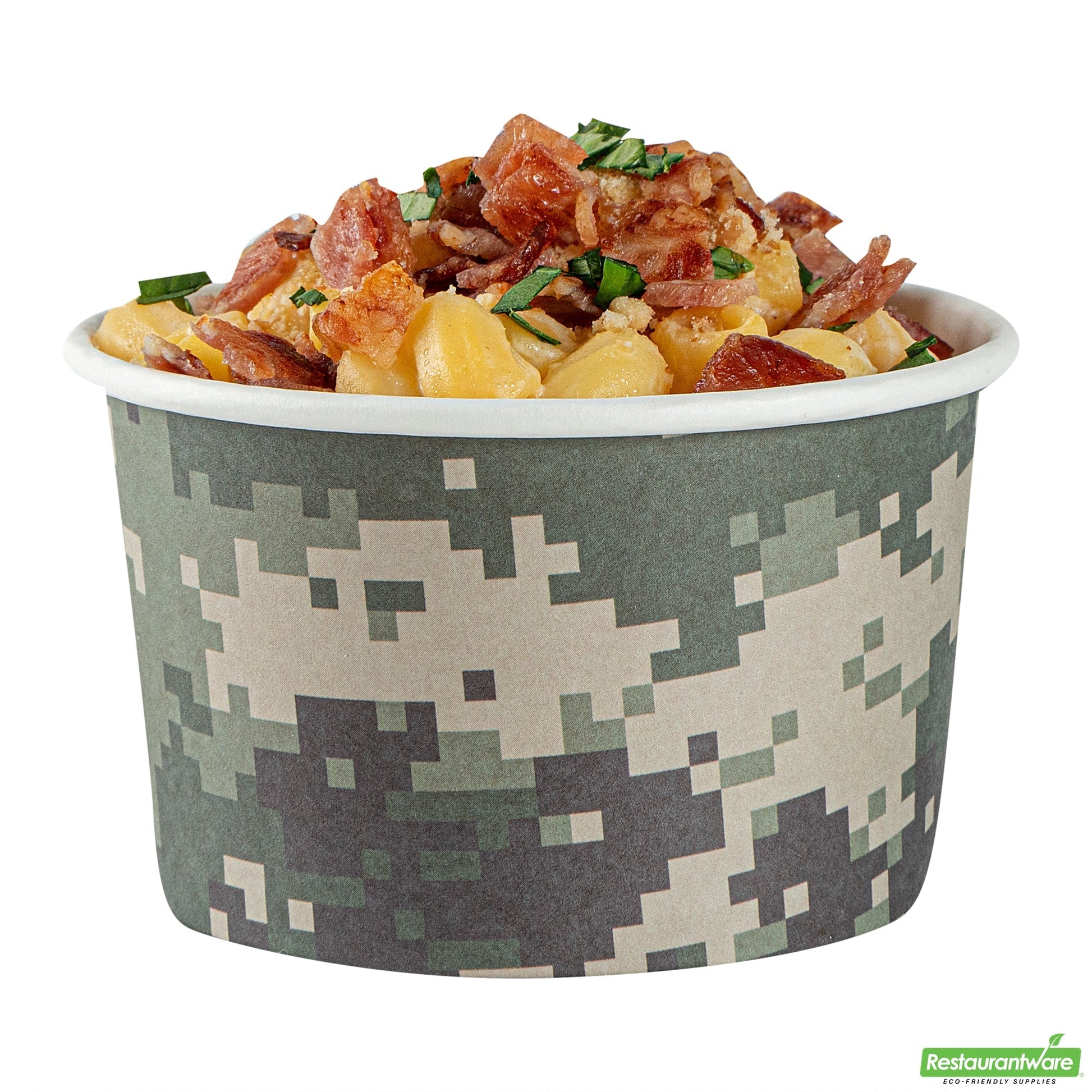 Wholesale Restaurantware 5 Oz Round Camouflage Paper To Go Cup- Bulk