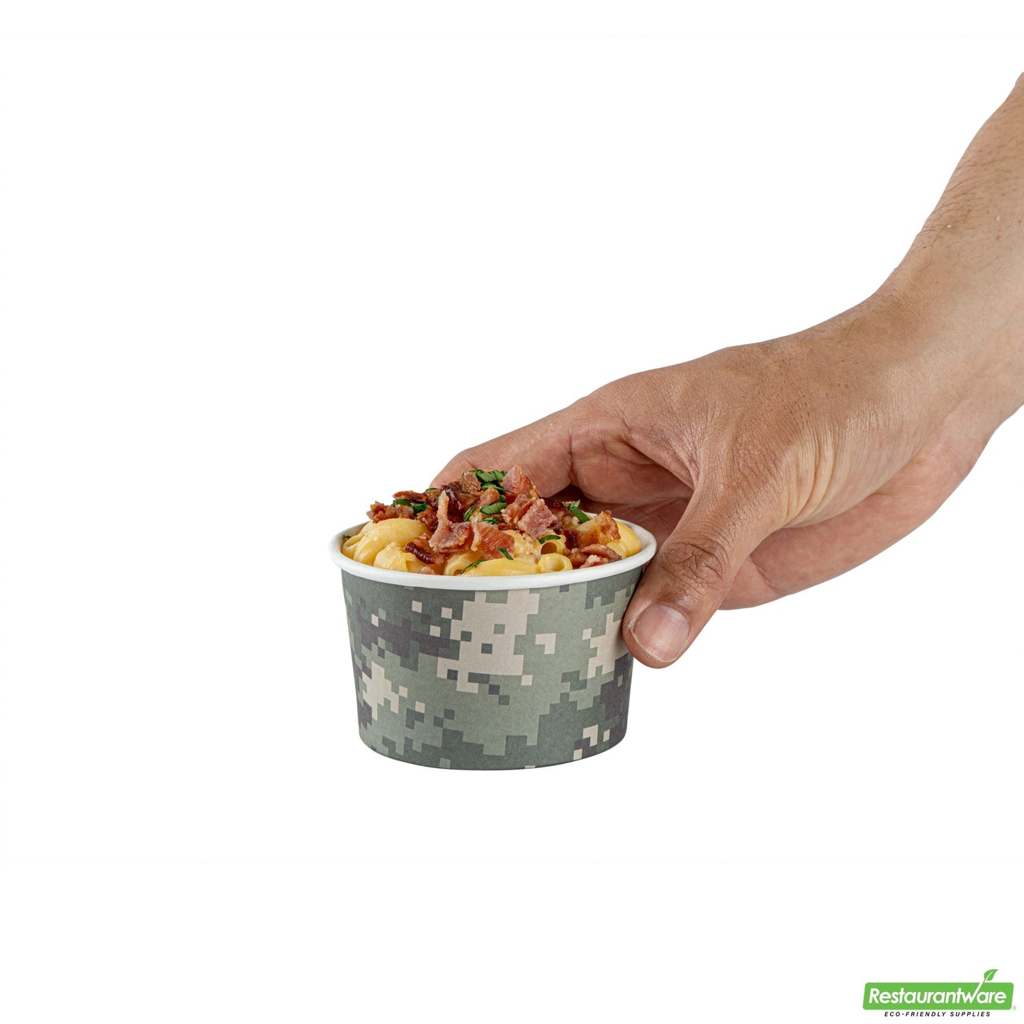 Wholesale Restaurantware 5 Oz Round Camouflage Paper To Go Cup- Bulk