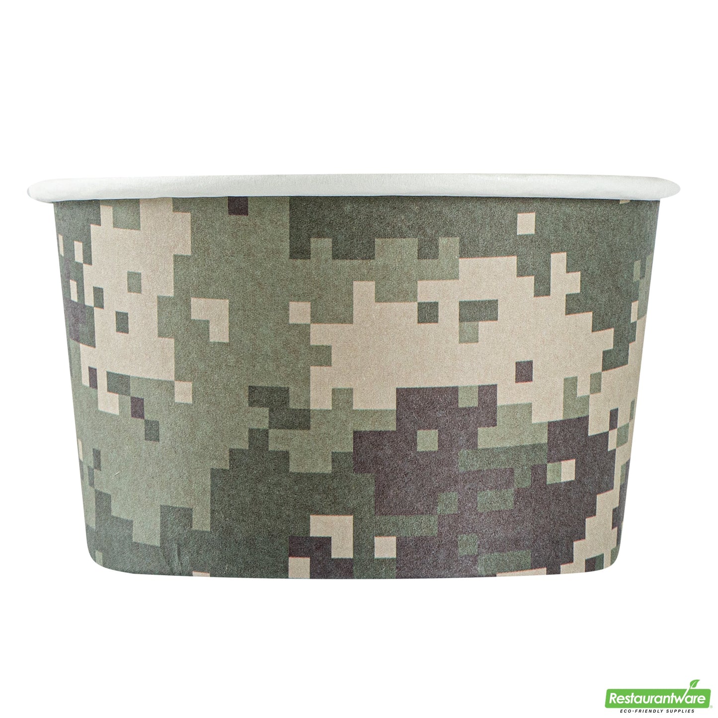 Wholesale Restaurantware 5 Oz Round Camouflage Paper To Go Cup- Bulk