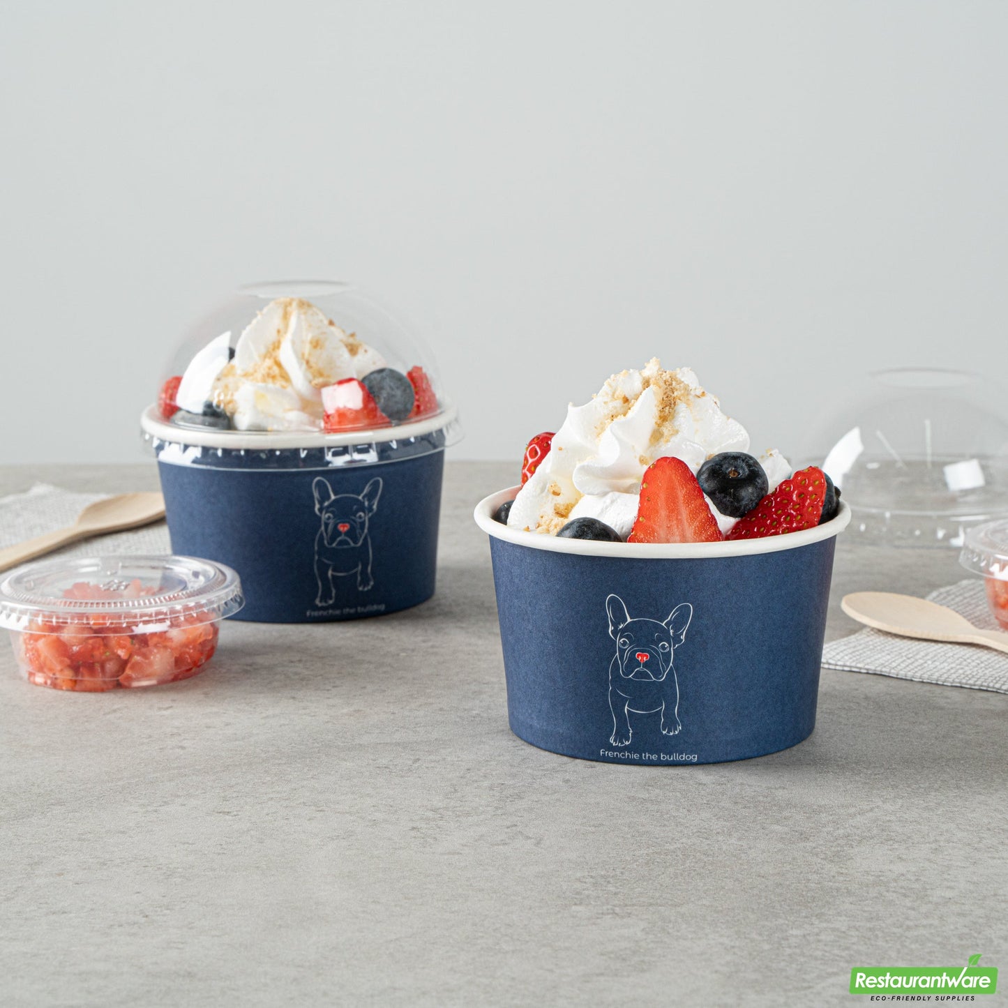 Wholesale Restaurantware 5 Oz Round Frenchie Paper To Go Cup- Bulk