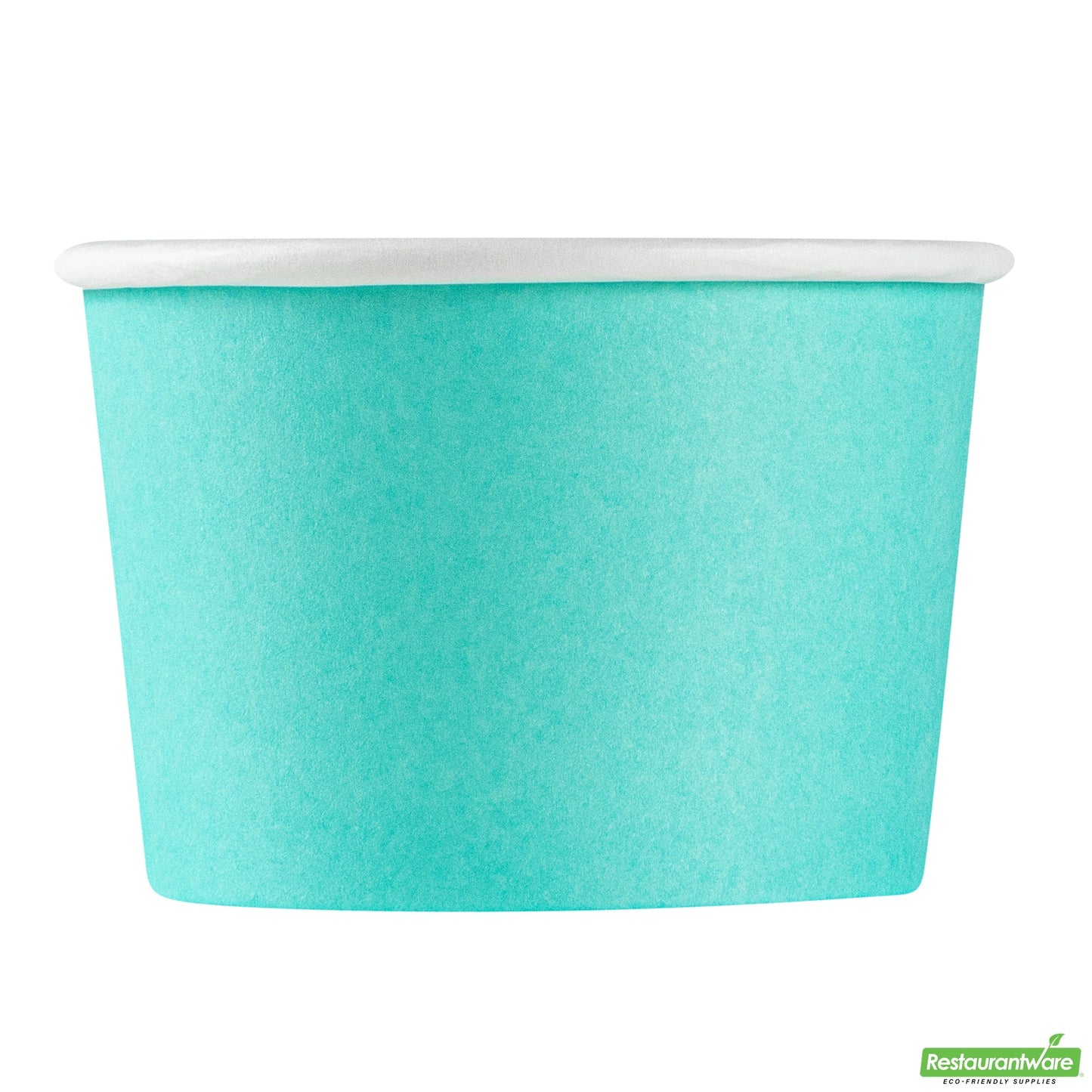 Wholesale Restaurantware 4 Oz Round Turquoise Paper To Go Cup- Bulk