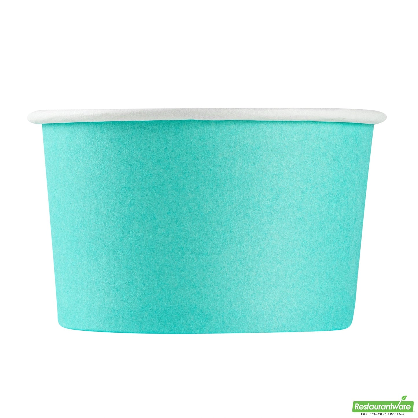 Wholesale Restaurantware 5 Oz Round Turquoise Paper To Go Cup- Bulk