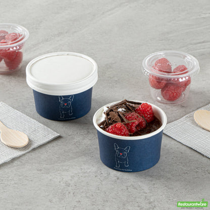 Wholesale Restaurantware 3 Oz Round Frenchie Paper To Go Cup- Bulk