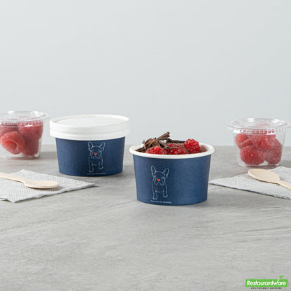 Wholesale Restaurantware 3 Oz Round Frenchie Paper To Go Cup- Bulk
