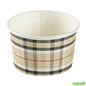 Wholesale Restaurantware 3 Oz Round Plaid Paper To Go Cup- Bulk