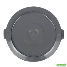 Wholesale Restaurantware Gray Plastic Commercial Trash Can / Ingredient Bin Lid - Fits 32 Gal- Bulk