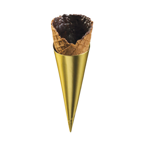 Wholesale La Rose Noire 3.15" Chocolate Cone, Coated- Bulk