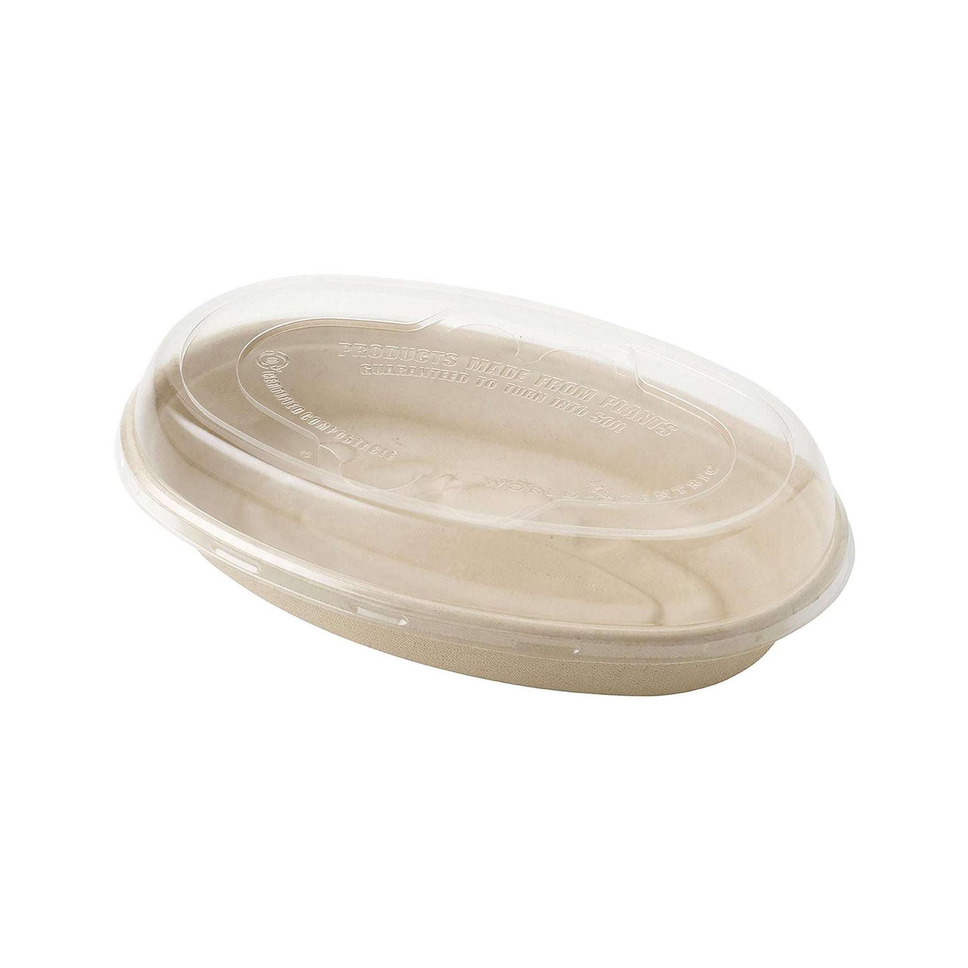 Wholesale World Centric Fiber Oval Burrito Bowl 32 Oz- Bulk