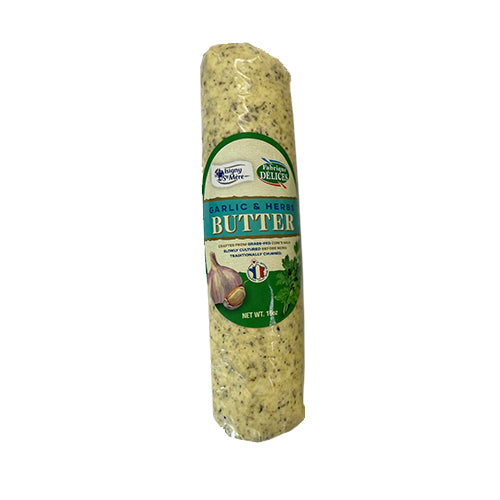 Wholesale Fabrique Delices Isigny Fabrique Garlic & Herb Butter 1lb- Bulk
