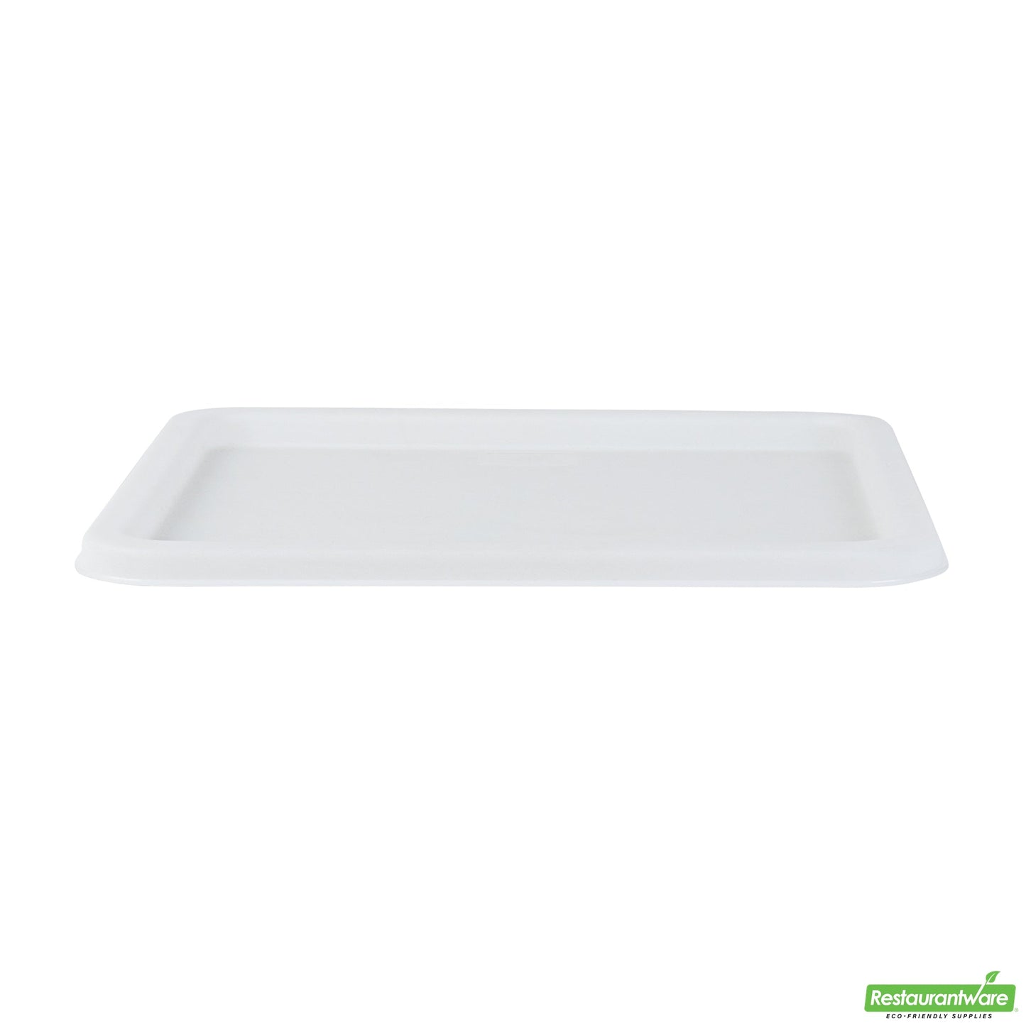 Wholesale Restaurantware Met Lux Square White Plastic Food Storage Container Lid - Fits 12, 18 and 22 Qt- Bulk