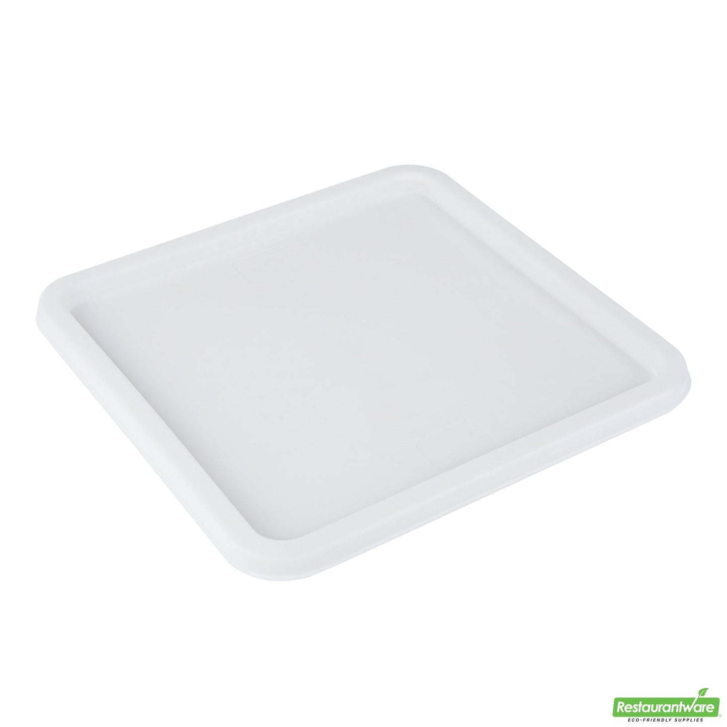 Wholesale Restaurantware Met Lux Square White Plastic Food Storage Container Lid - Fits 12, 18 and 22 Qt- Bulk