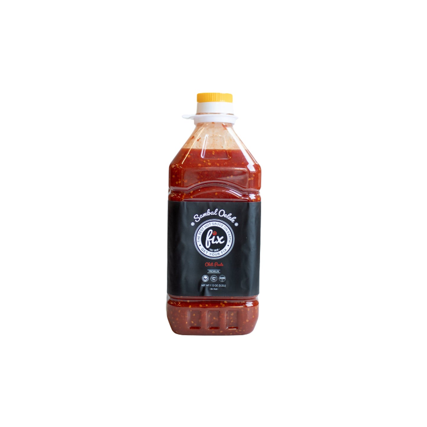 Wholesale Fix Hot Sauce Chili Paste Sambal Oelek 112oz- Bulk