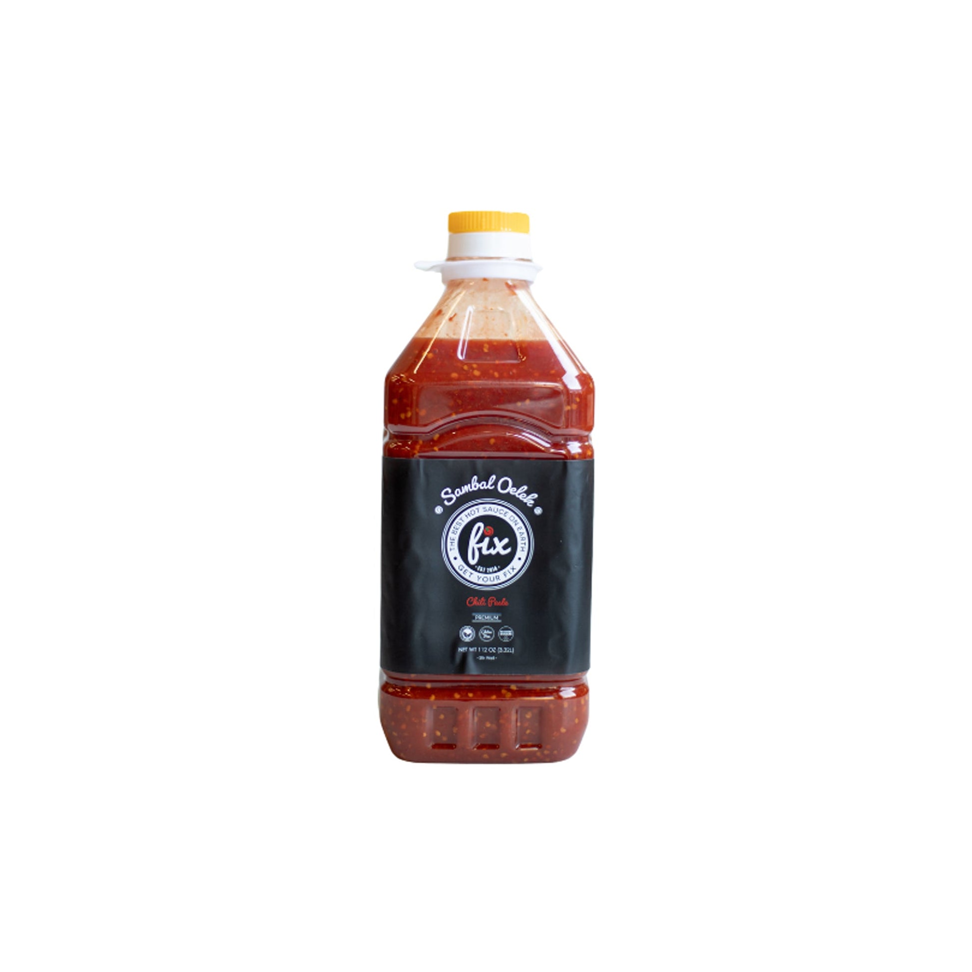 Wholesale Fix Hot Sauce Chili Paste Sambal Oelek 112oz- Bulk