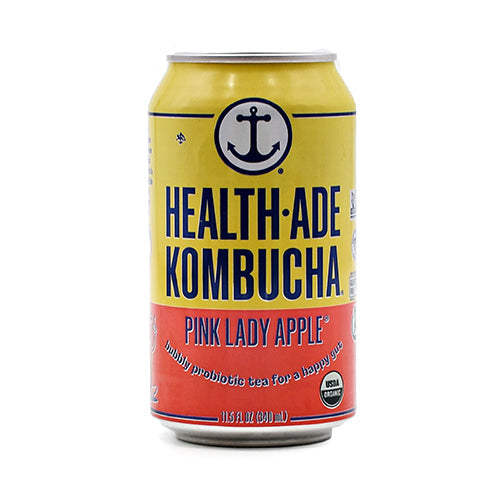 Wholesale Health-Ade Pink Lady Apple Kombucha 11.5oz- Bulk