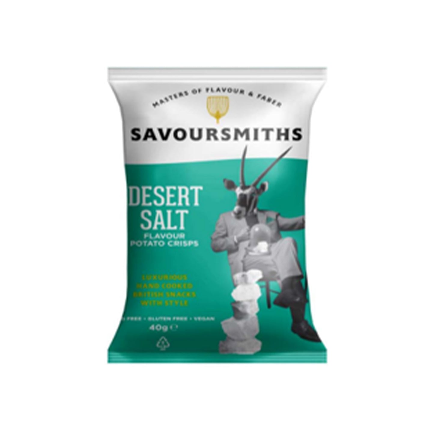 Wholesale Savoursmiths Desert Salt Potato Crisps- Bulk