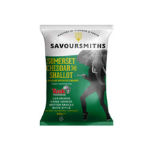 Wholesale Savoursmiths Somerset Cheddar & Shallot Potato Crisps- Bulk