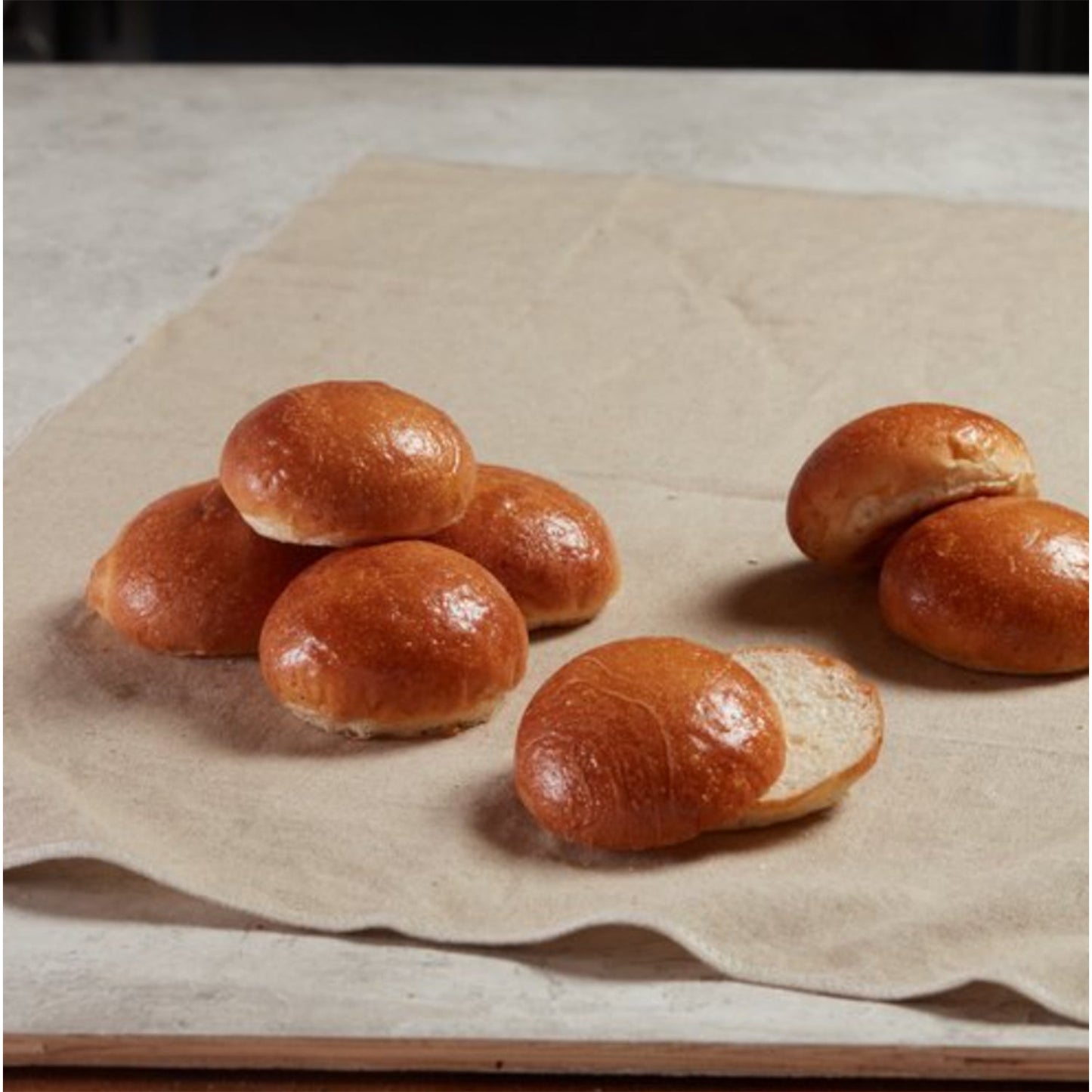 Wholesale Orwashers Bakery Tavern Burger Bun, 4" 2.10oz- Bulk