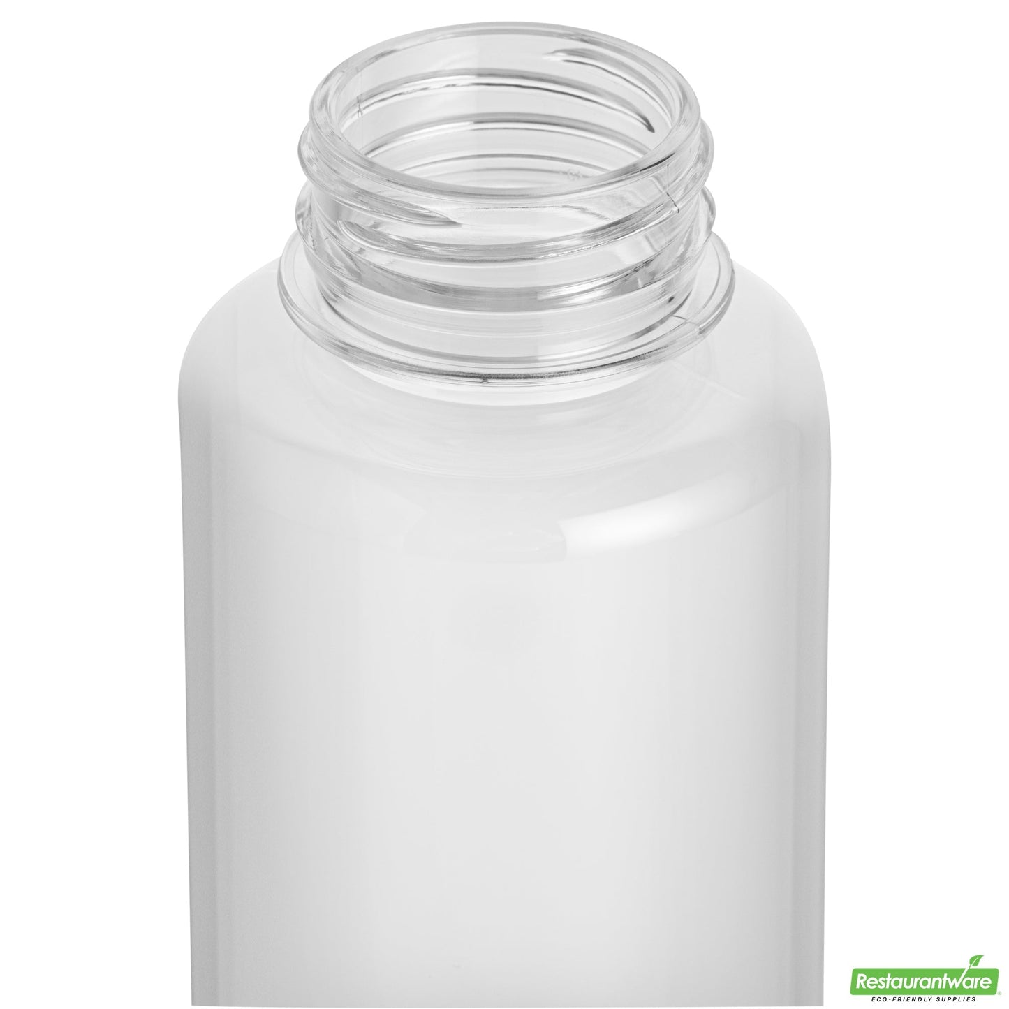 Wholesale Restaurantware Bottle Tek 10 Round Clear 12 oz Plastic Juice Bottles with Safety Caps- Bulk