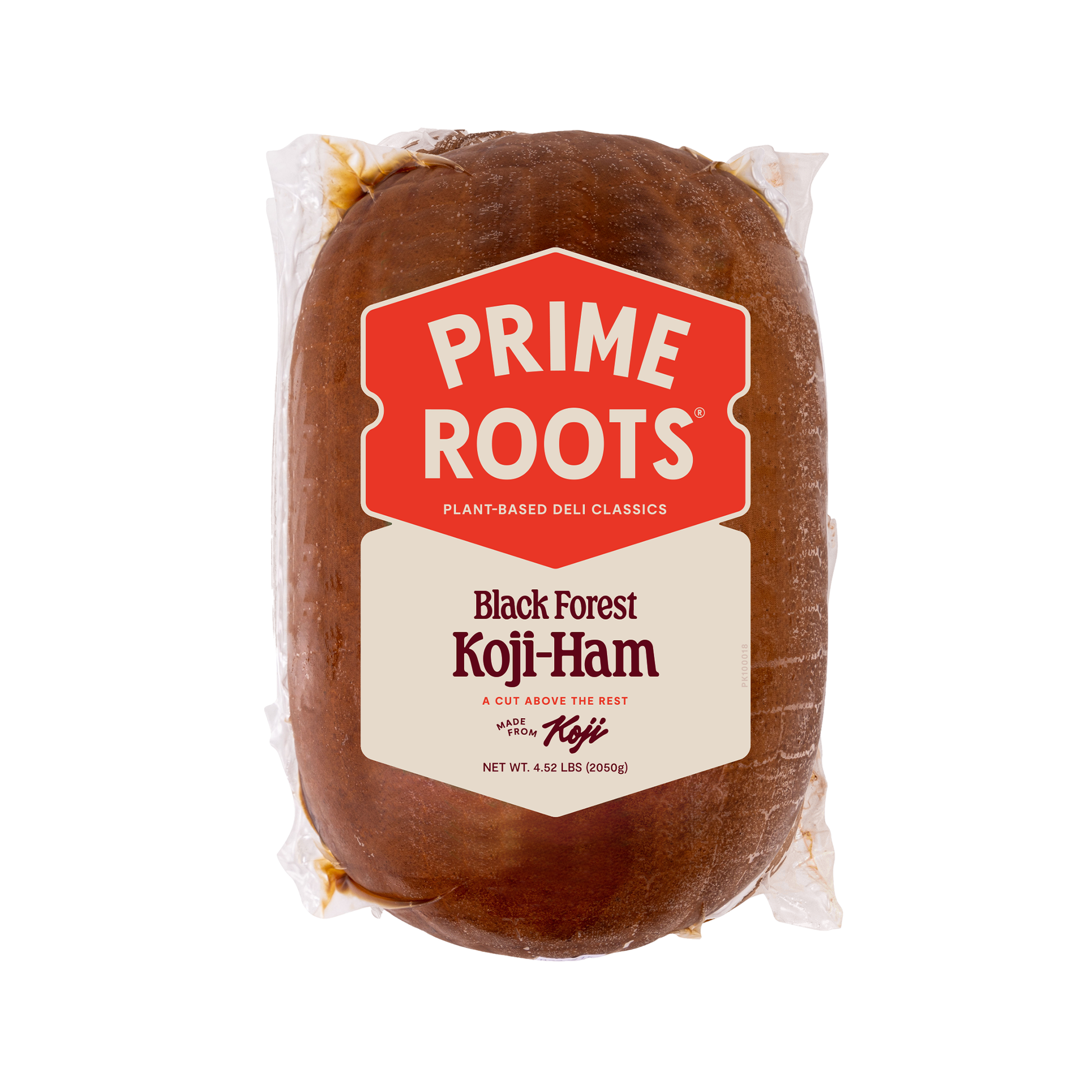 Wholesale Prime Roots Vegan Black Forest Koji Ham 4.52lb- Bulk