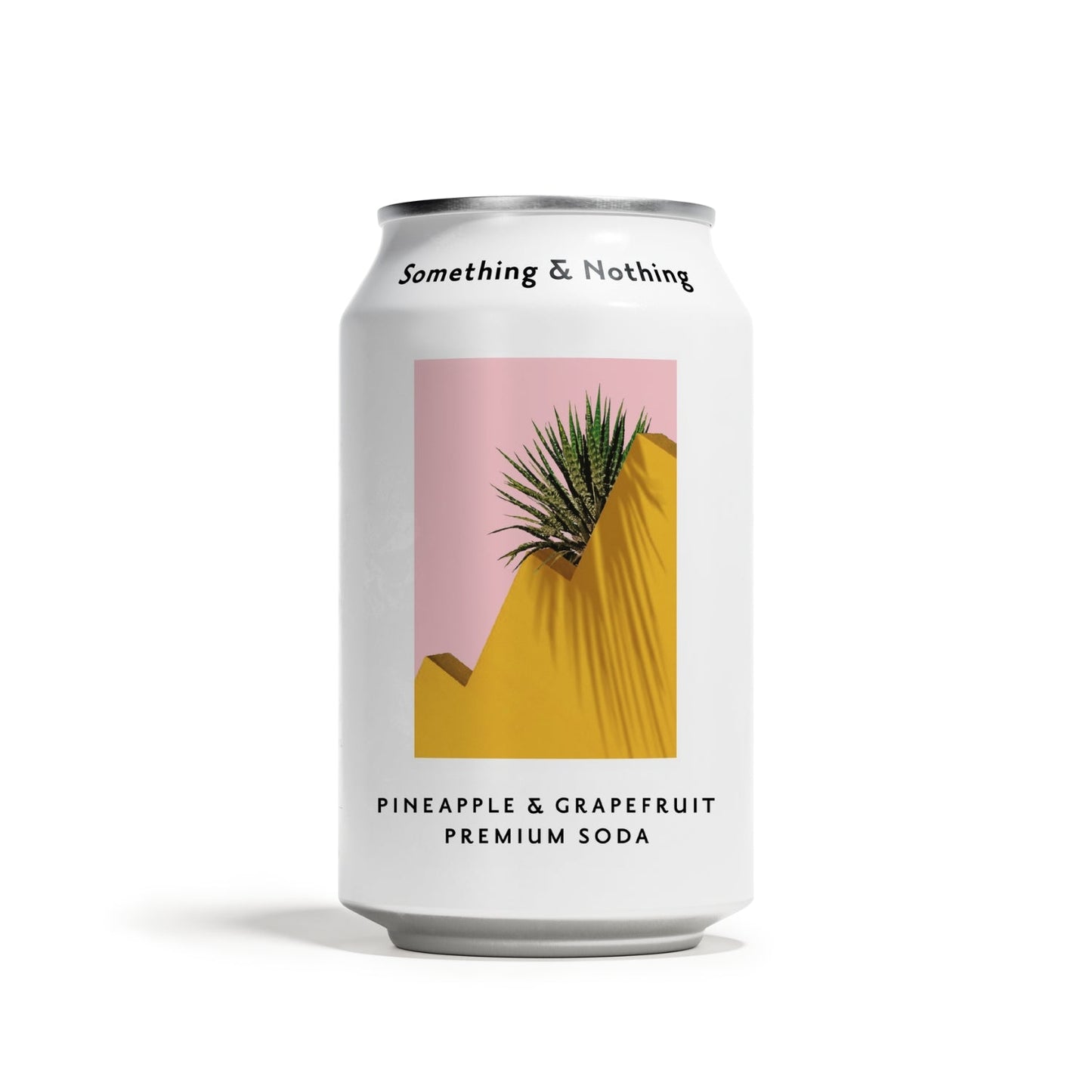 Wholesale Something & Nothing Pineapple & Pink Grapefruit Premium Soda 12oz- Bulk