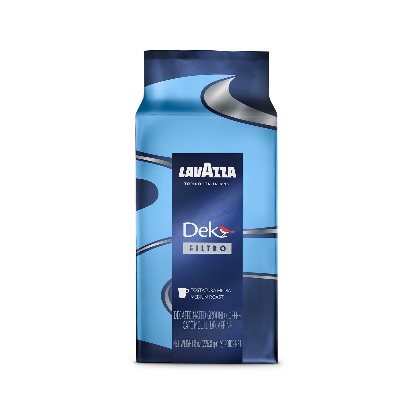 Wholesale Lavazza Coffee Filter Ground Decaf Dek 8oz- Bulk