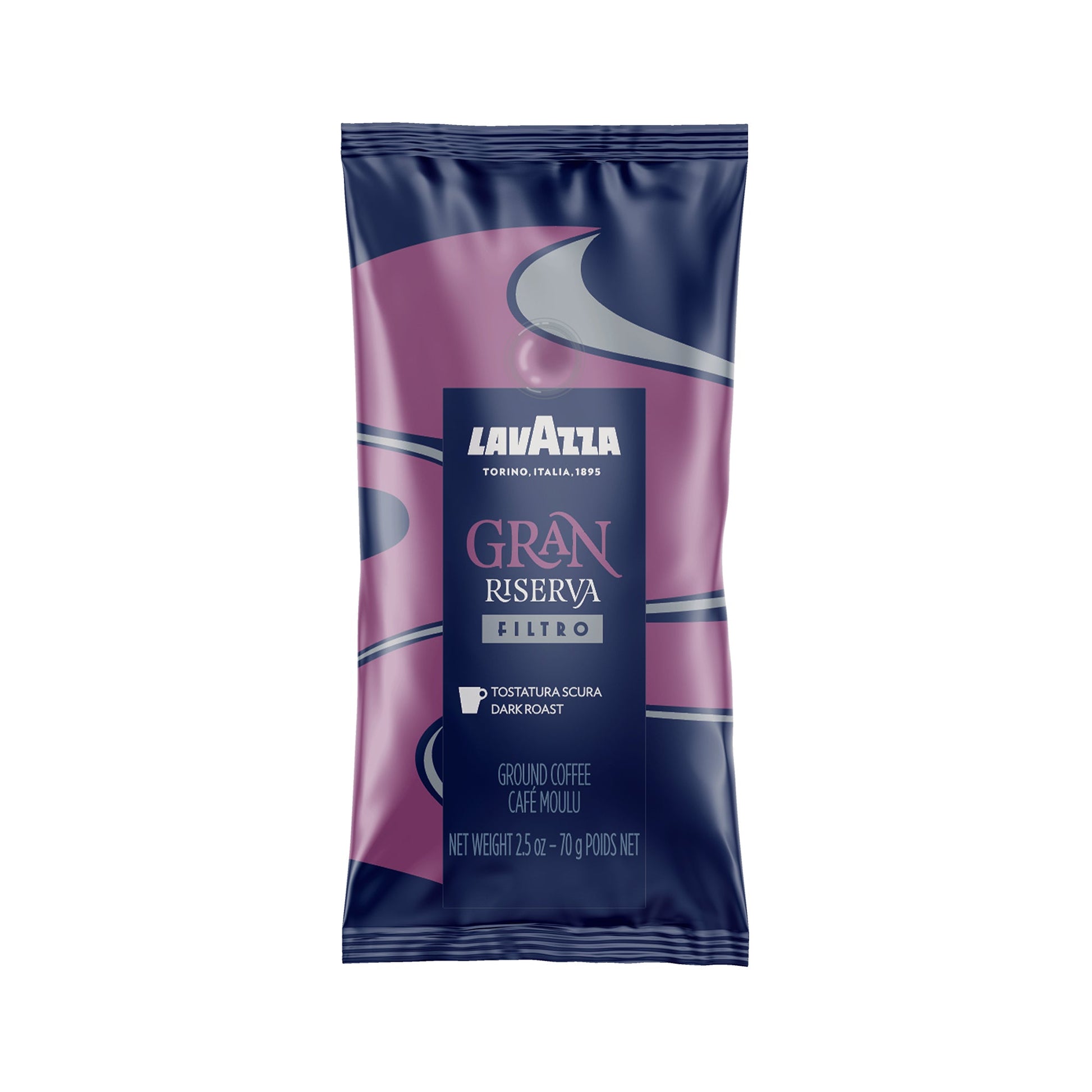 Wholesale Lavazza Grand Reserva Ground Filter Dark Coffee 2.5oz- Bulk