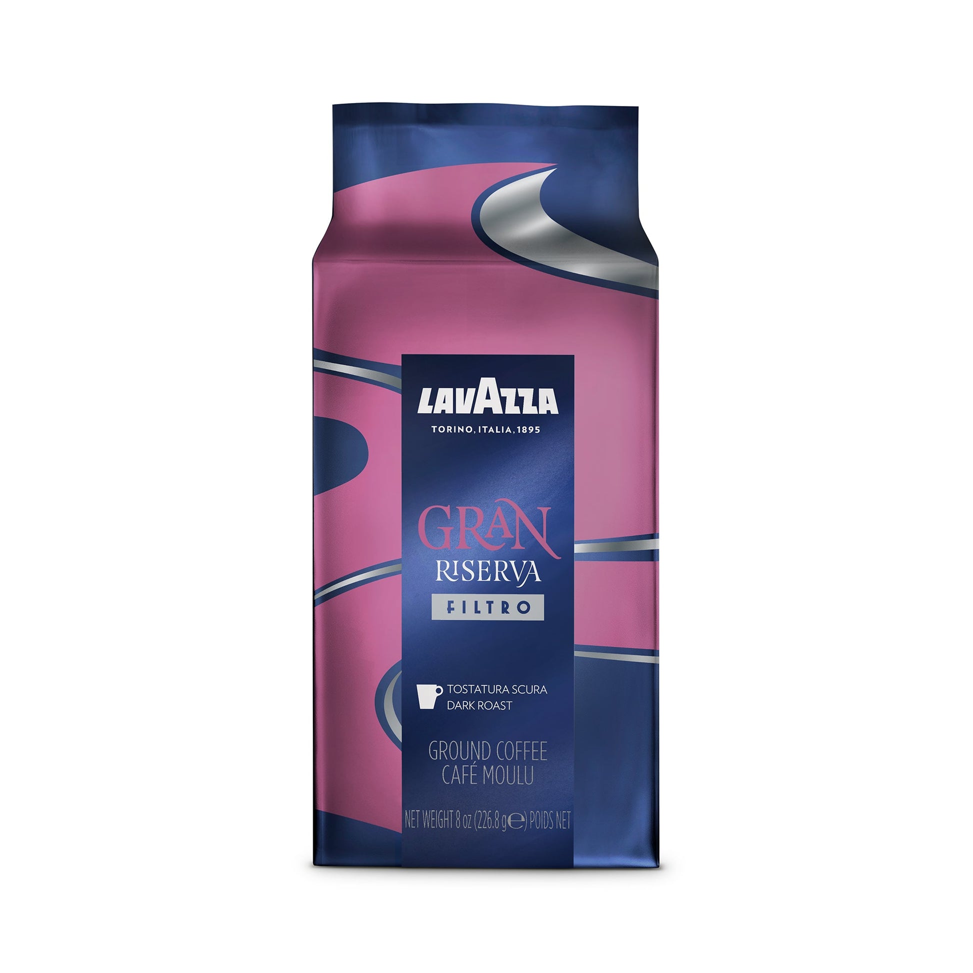 Wholesale Lavazza Coffee Filter Ground Dark Rsv 8oz- Bulk