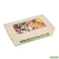 Wholesale Restaurantware 35 Oz Bamboo Paper Medium Bio Take Out Container - 7.9" X 4.7" X 2"- Bulk